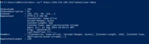 Get user data from AWS Ec2 running instance