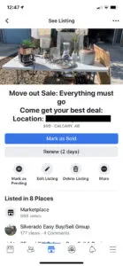 Free and Effective Facebook Marketplace Ad