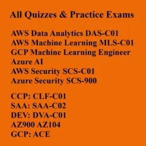 AWS Azure GCP Certification Prep