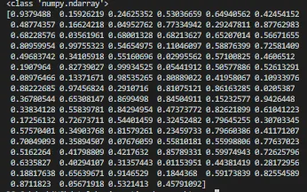 python numpy: 100 random numbers generated from standard normal distribution with mean 0 and standard deviation 1