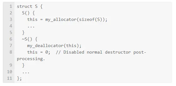 Why is C++ "this" a pointer and not a reference?