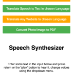 Read Aloud For Me - Multilingual - Speech Synthesizer - Read and Translate for me without tracking me