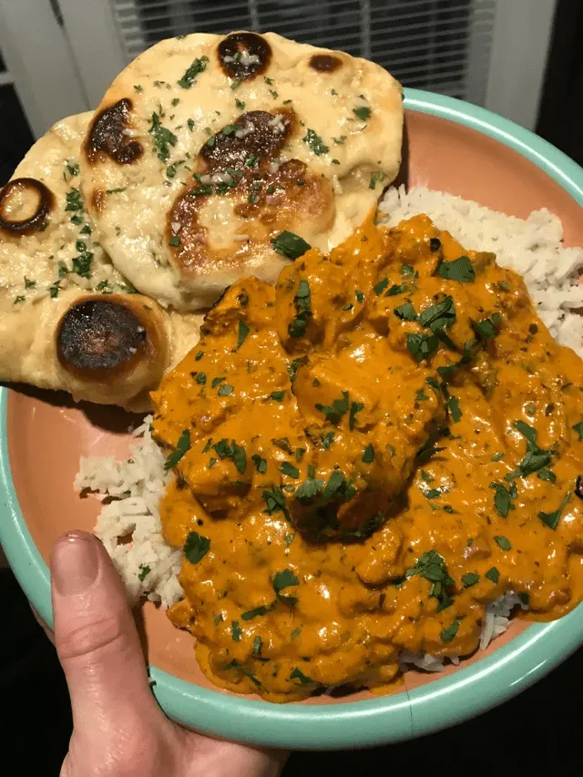 Garlic Naan Homemade