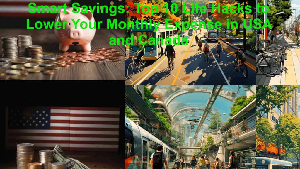 Smart Savings: Top 10 Life Hacks to Lower Your Monthly Expense in USA and Canada