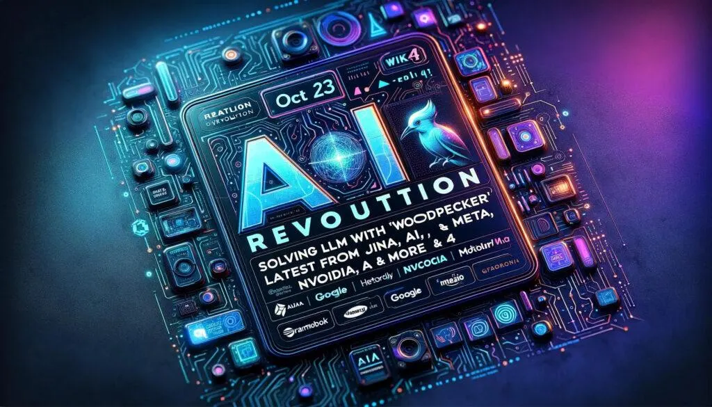 AI Revolution October 2023: Week 4 Updates - “Woodpecker” Solving LLM Hallucination & Latest from Jina AI, Meta, NVIDIA & More