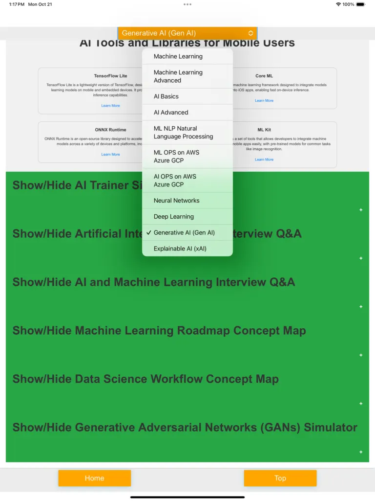 This App offers Interactive simulations and visual learning tools to make AI/ML accessible. Explore neural networks, gradient descent, more through hands-on experiments