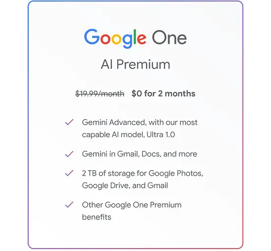 Google launches Gemini for Workspace